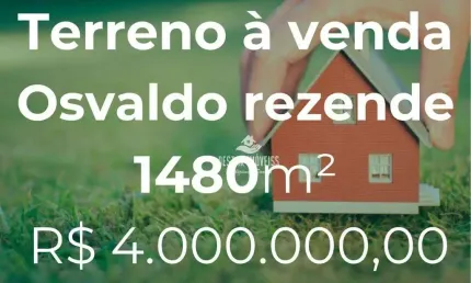 Terreno à venda no Bairro Osvaldo Rezende - Uberlândia/MG