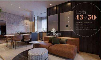 Loft com 1 quarto à venda, 49 m² por R$ 907.353 - Vale do Sereno - Nova Lima/MG