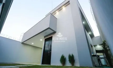 Casa com 3 quartos à venda no Bairro Portal do Vale - Uberlândia/MG