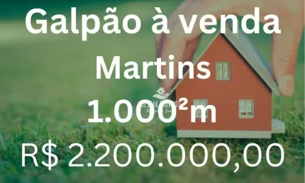Barracão / Galpão / Depósito à venda no Martins, Uberlândia 
