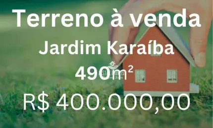 Terreno à venda no bairro jardim karaíba - uberlândia/mg