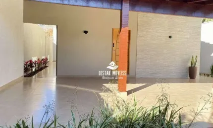Casa com 3 quartos à venda no Bairro Nova Uberlândia - Uberlândia/MG
