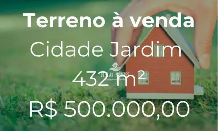 Terreno à venda no Bairro Cidade Jardim - Uberlândia/MG