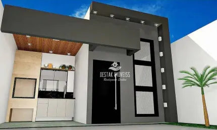 Casa à venda, 82 m² por R$ 460.000,00 - Vida Nova - Uberlândia/MG