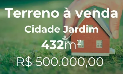 Terreno à venda, bairro cidade jardim - uberlândia/mg