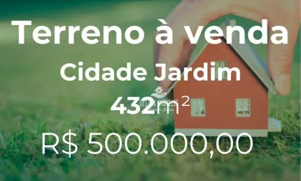 Terreno à venda no bairro cidade jardim - uberlândia/mg