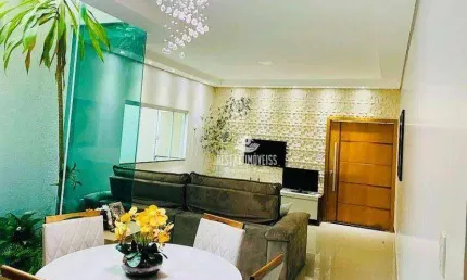 Casa com 3 quartos à venda no bairro carajás - uberlândia/mg