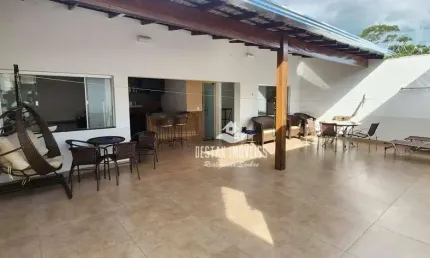Sobrado com 4 quartos à venda, bairro jardim karaíba - uberlândia/mg