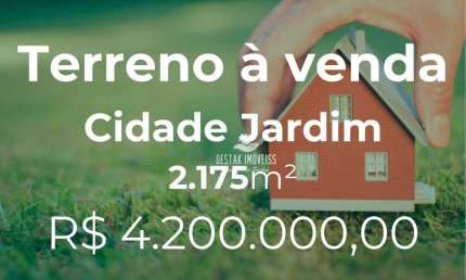 Terreno à venda, bairro Cidade Jardim - Uberlândia/MG
