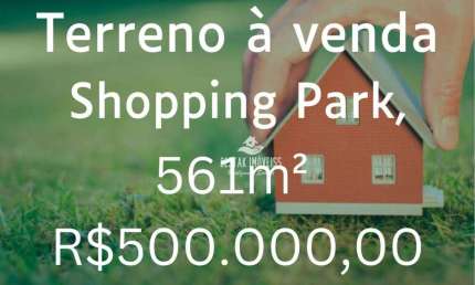 Terreno à venda, bairro shopping park - uberlândia/mg