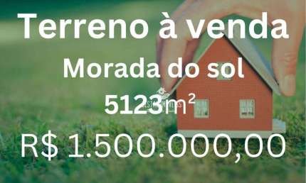 Terreno à venda, 5123 m²  Morada do Sol - Uberlândia/MG