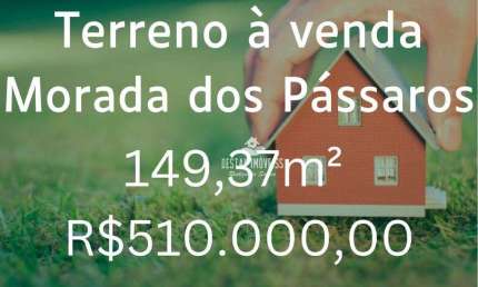 Terreno à venda, bairro Morada dos Pássaros - Uberlândia/MG