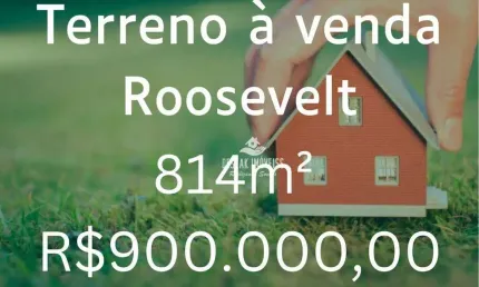 Terreno à venda, 814 m² - Presidente Roosevelt - Uberlândia/MG