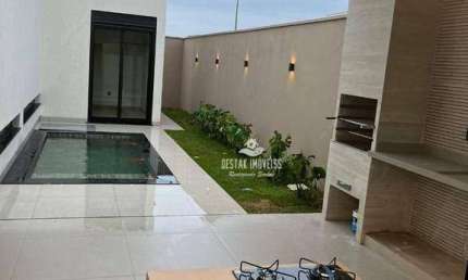 Casa com 3 quartos à venda,  Condomínio Raros - Uberlândia/MG