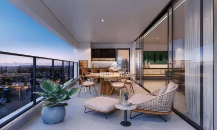 Apartamento com 4 quartos à venda, bairro Jardim Karaíba - Uberlândia/MG