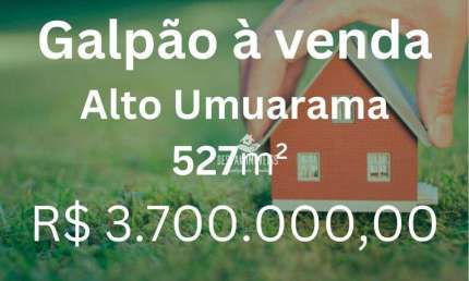 Galpão à venda no Bairro Alto Umuarama - Uberlândia/MG