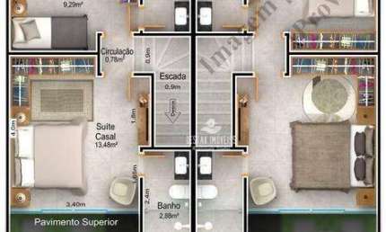 Casa com 2 quartos à venda no Bairro Grand Ville - Uberlândia/MG
