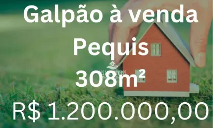 Barracão / Galpão / Depósito com 1 sala à venda no Residencial Pequis, Uberlândia 