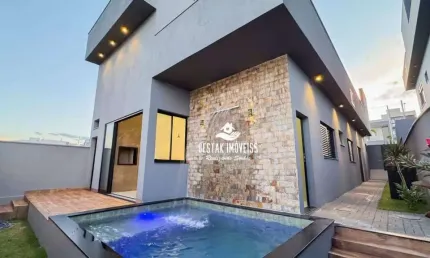 Casa com 3 quartos  à venda no Condomínio Terras Alpha - Uberlândia/MG