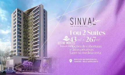 Apartamento com 1 dormitório à venda, 43 m² por R$ 814.531,20 - Savassi - Belo Horizonte/MG