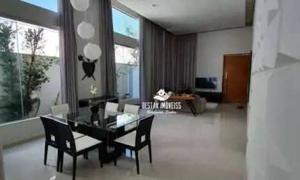Casa com 3 quartos à venda no condomínio splêndido - uberlândia/mg