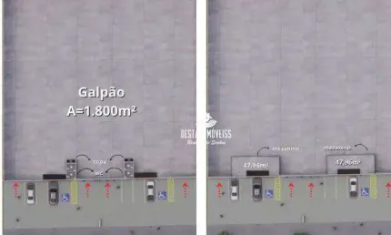 Galpão à venda, no Bairro Laranjeiras - Uberlândia/MG