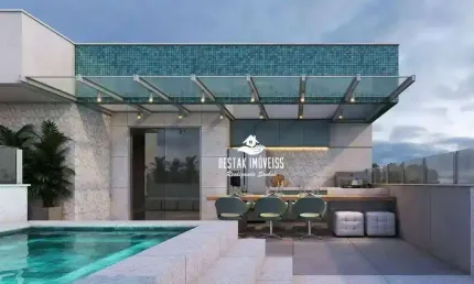 Cobertura com 3 dormitórios à venda, 80 m² por R$ 898.000,00 - Sagrada Família - Belo Horizonte/MG