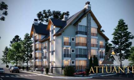 Apartamento com 2 quartos à venda no Avenida Central, Gramado 