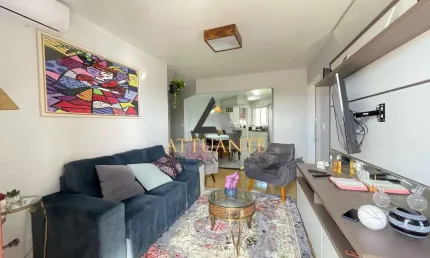 Amplo apartamento mobiliado localizado no Bairro Cruzeiro
