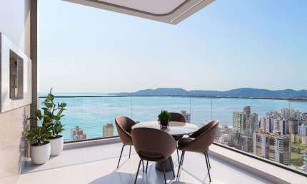 Apartamento de 3 suítes em 60 vezes para pagar ! em meia praia