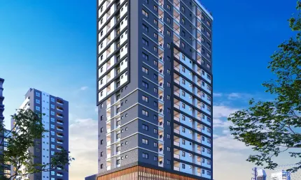 Apartamento de 2 quartos em 100 vezes para pagar! No Morretes