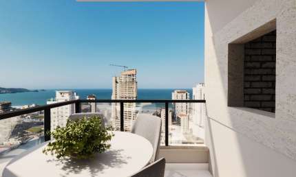 Apartamento de 2 suítes em 72 vezes para pagar! No Morretes