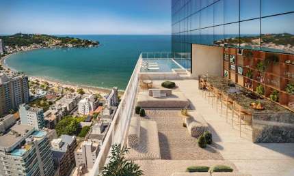 Apartamento de 4 suítes em 60 vezes para pagar ! em meia praia