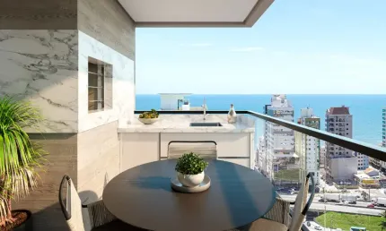 Apartamento de 1 e 2 suítes em 72 vezes para pagar! No Morretes