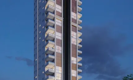 Apartamento de 4 suítes em 48 vezes para pagar ! em meia praia