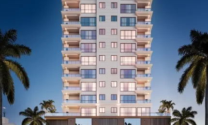 Entrega 2025! apartamento de 3 suítes em 72 vezes para pagar ! em meia praia