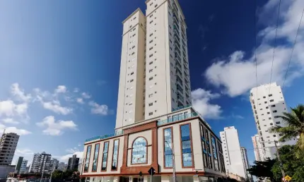 Apartamento de 2 suítes em 40 vezes para pagar ! em meia praia