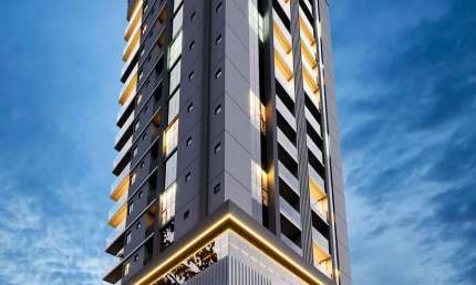 Apartamento de 2 suítes em 48 vezes para pagar! Em Perequê