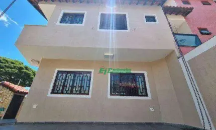 Sobrado com 3 dormitórios à venda, 164 m² por r$ 780.000,00 - jardim vila galvão - guarulhos/sp