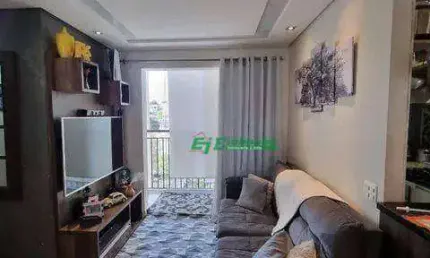 Apartamento com 3 dormitórios à venda, 56 m² por R$ 340.000,00 - Cocaia - Guarulhos/SP