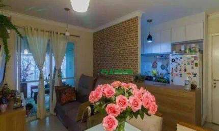 Apartamento Garden com 3 dormitórios à venda, 74 m² por R$ 410.000,00 - Cocaia - Guarulhos/SP