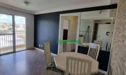 Apartamento com 2 dormitórios à venda, 51 m² por r$ 320.000,00 - vila galvão - guarulhos/sp
