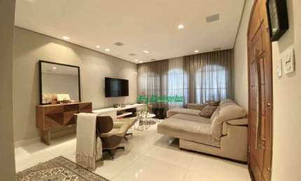 Sobrado com 3 dormitórios à venda, 218 m² por R$ 710.000,00 - Ponte Grande - Guarulhos/SP