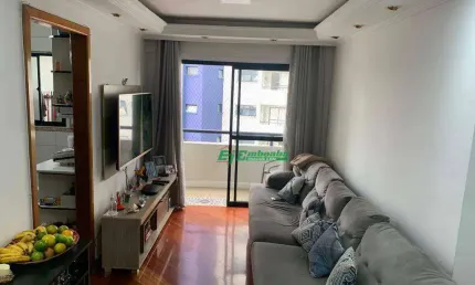 Apartamento com 3 dormitórios à venda, 74 m² por r$ 439.000,00 - vila rosália - guarulhos/sp