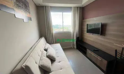 Apartamento com 2 dormitórios à venda, 45 m² por r$ 308.000,00 - jardim las vegas - guarulhos/sp