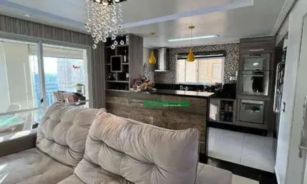 Apartamento com 4 dormitórios à venda, 136 m² por r$ 1.400.000,00 - vila augusta - guarulhos/sp