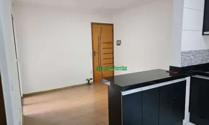 Apartamento com 2 dormitórios à venda, 47 m² por r$ 223.000,00 - jardim silvestre - guarulhos/sp