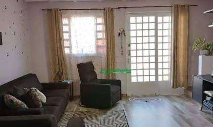 Sobrado com 3 dormitórios à venda, 110 m² por R$ 477.000,00 - Vila Nova Bonsucesso - Guarulhos/SP