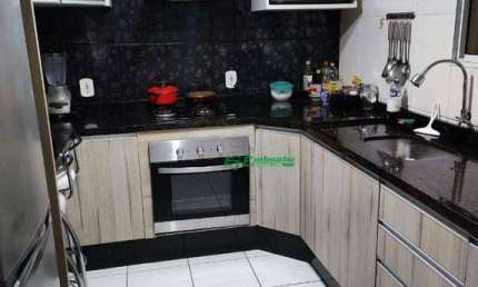 Sobrado com 3 dormitórios à venda, 74 m² por R$ 420.000,00 - Parque Flamengo - Guarulhos/SP