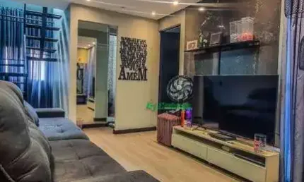 Apartamento Duplex com 2 dormitórios à venda, 84 m² por R$ 361.000,00 - Jardim São Domingos - Guarulhos/SP